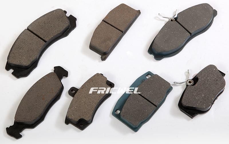 Customized Western Europe Semi-Metal Truck Booster Auto Parts Brake Pads