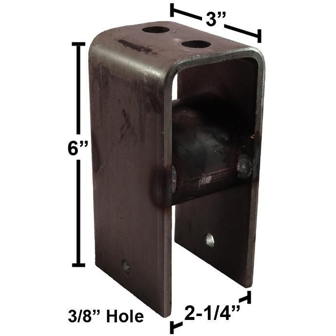 2" Spring - 6" Height Rear Hanger for Slipper Equalizer