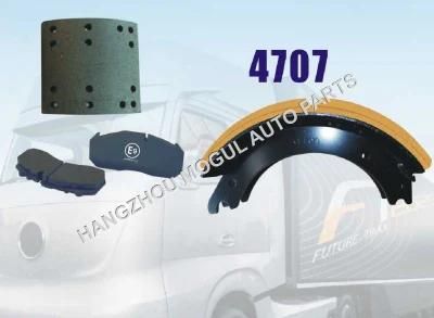 Brake Lining for Heavy Duty Truck Non Asbestos (4707)