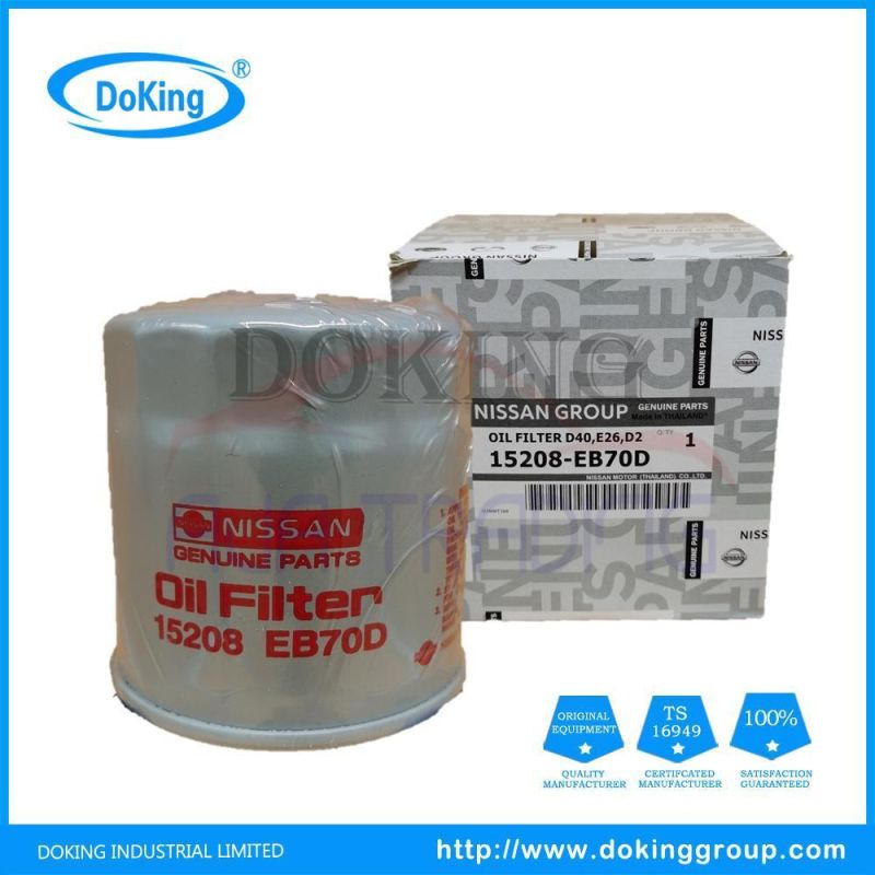 Car Parts Oil Filter 15208-Eb70d for Nissan Auto Parts