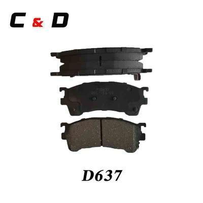 High Quality Professional Car Brake Pads Replacement for Toyota D637-7515