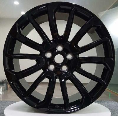 1 Piece Forged Aluminum Mag Rims Wheel with Black Finish Color T6061 Material