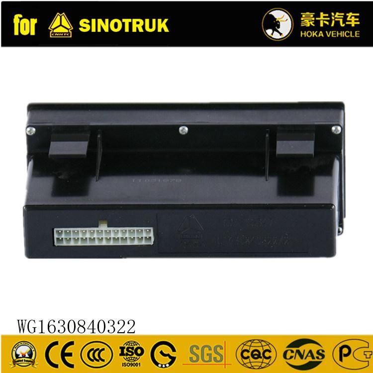 Original Sinotruk HOWO Truck Spare Parts Air Conditioning Control Panel Wg1630840322