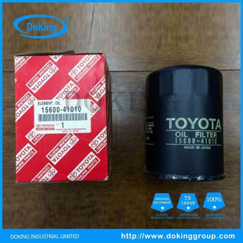 OEM High Quality Oil Filter 15600-41010 for Toyota Auto Parts