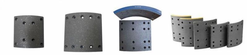 19487 Truck Brake Lining with Rivets for Man&Mercedes-Benz