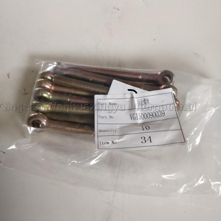 Sinotruk HOWO Truck Parts Tension Bolt