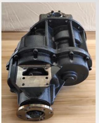 4X4 to 6X6 8X8 Offroad Vehicle Modification Conversion Final Reduction Transmission Pass-Through Centre Axle Auto Speed Final Reduction Assembly