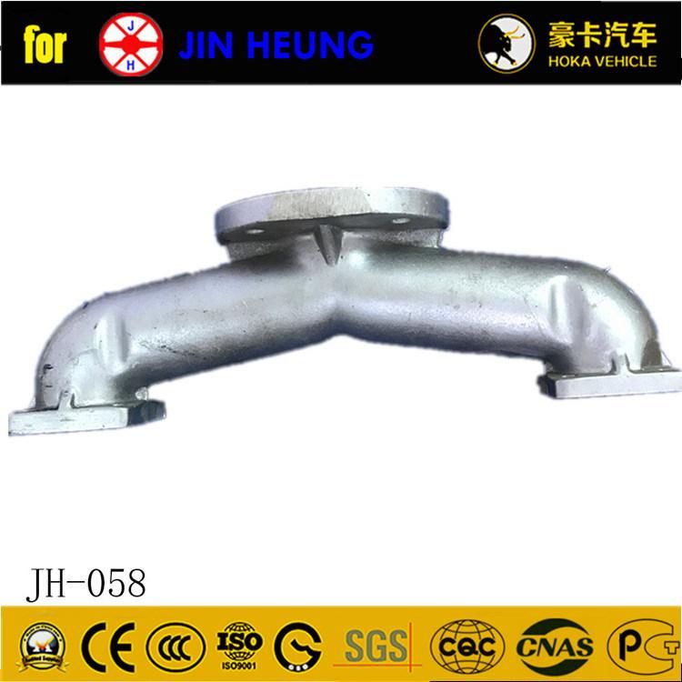 Original and Genuine Jin Heung Air Compressor Spare Parts Exhaust Pipe for Cement Tanker Trailer