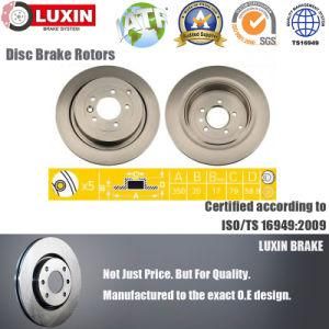 Spare Parts Brake Disc 350mm Vented for Landrover