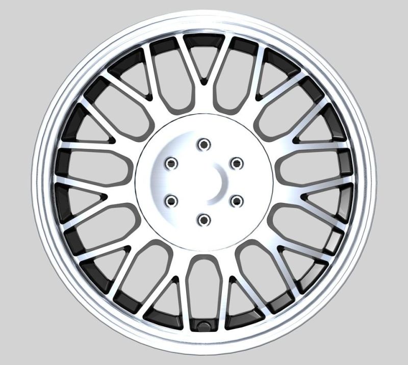 Wholesale Hyper Silver Face 13 to 15 Inch Wheel 5X100 Alloy Wheels Rims