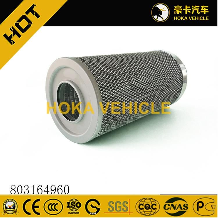 Original Wheel Loader Spare Parts Oil suction Filter 803164960 for Wheel Loader