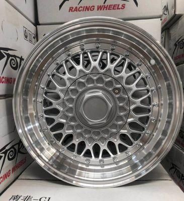 15X7.0 Inch Passenger Car Tires with Et 30 PCD 4/5/8/10X114.3-120 Alloy Wheel OEM/ODM/Customized Wheel Hub