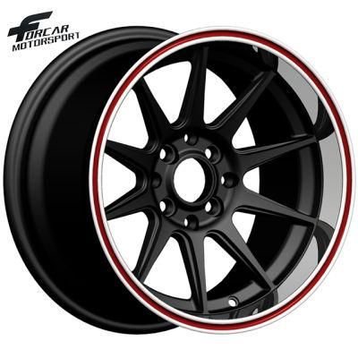 Aftermarket Deep Lip 15 Inch Sport Car Alloy Wheel Rims