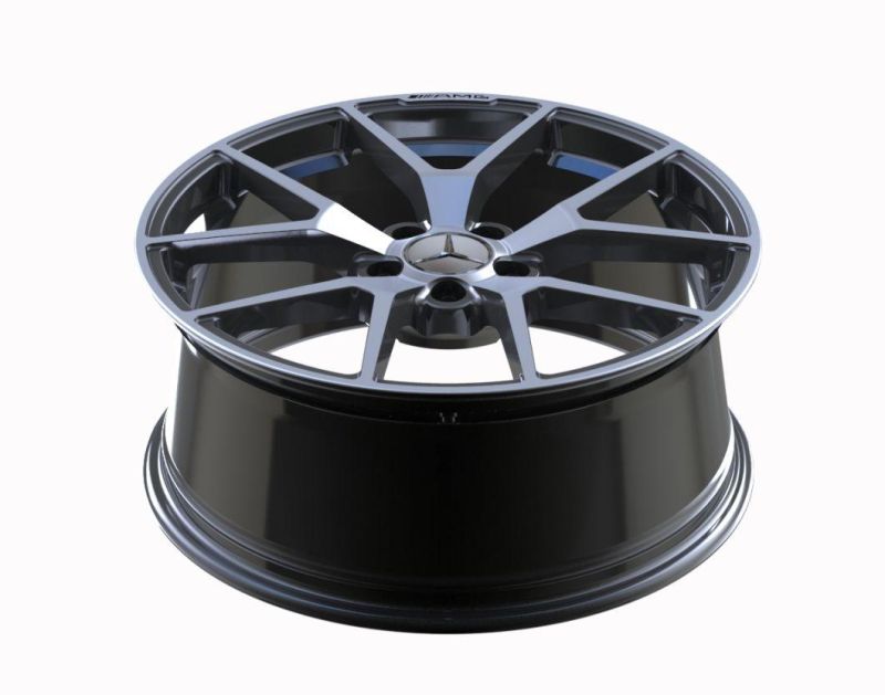 1 Piece Monoblock Forged Rim with Milling Engraving