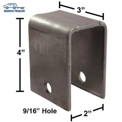 1 3/4&quot; Spring - 4&quot; Height Leaf Spring Weld-on Hanger