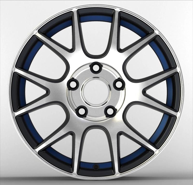 13-14 Inch 5 Spoke Alloy Wheels Aluminum Rims with 8*100-114.3 PCD