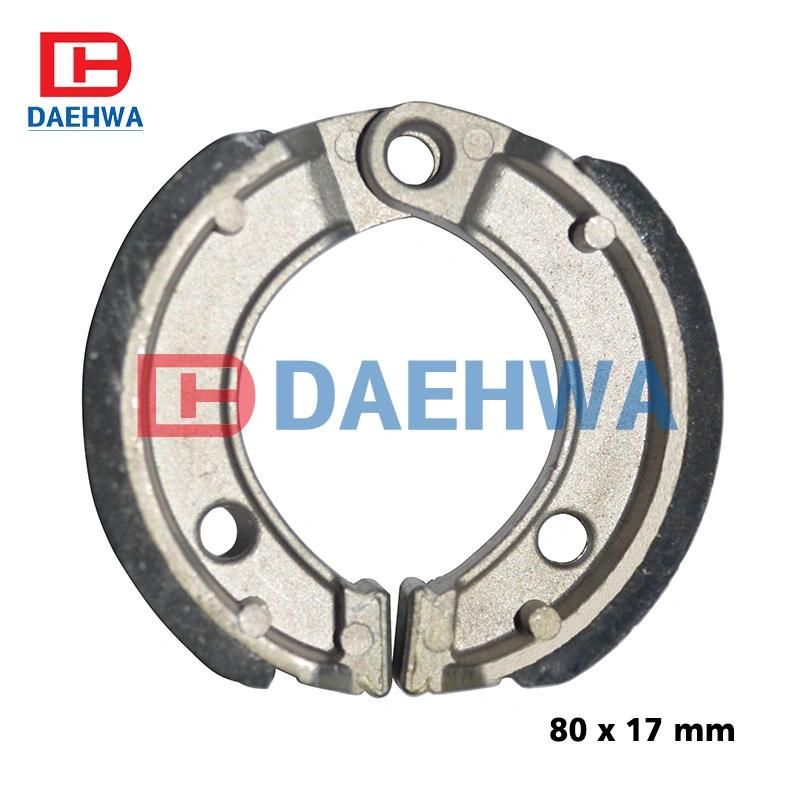 High Quality Motorcycle Rear Brake Shoes for Pgt P50