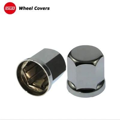 Plastic Chrome Lug Nut Cover Wheel Nut Cover Push on Height 50mm 33mm 32mm for Trucks