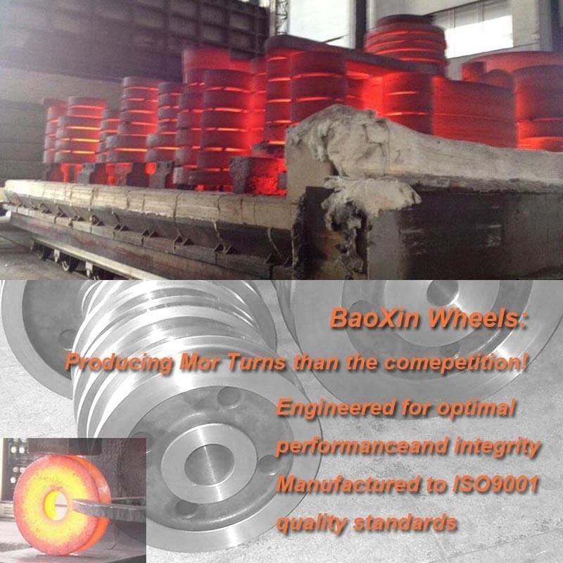 Lower Price Double Flange Heavy Rail Forging Wheel