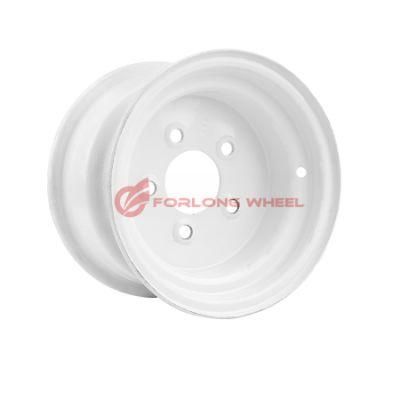 Forlong Wheel 8 X 3.75 5 Hole Steel Rim for Mini Boat Trailer