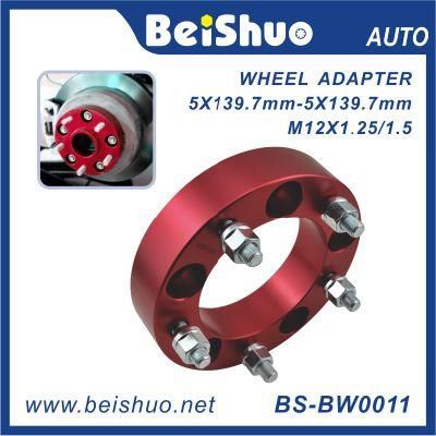 1 Inch Thick 5 Holes PCD5X5.5 Aluminum Alloy Wheel Adapter