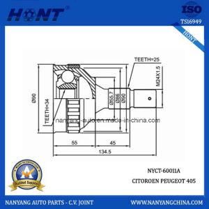 for Peugeot 405 Half Drive Part C. V. Joint