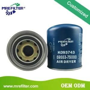 Auto Spare Parts Diesel Air Dryer Filter for Trucks Engine 59553-7s000