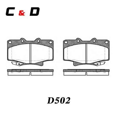D502 Car Spare Parts Brake Pads for Lexus Toyota (04491-60180)
