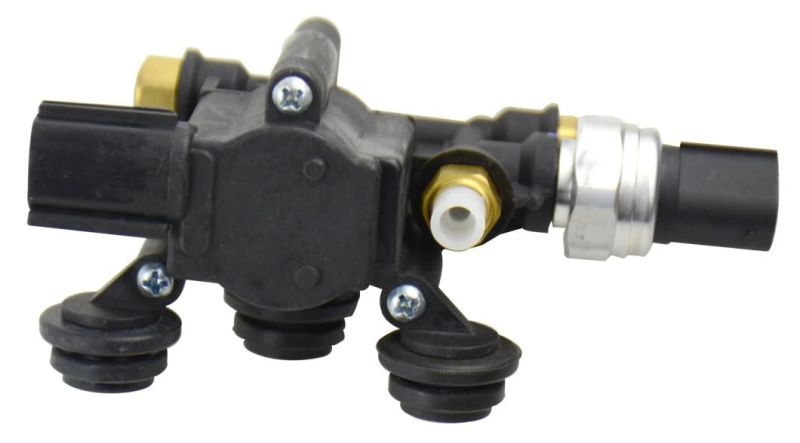 Reservoir Solenoid Valve Block Fit for Land Rover Lr3 Lr4