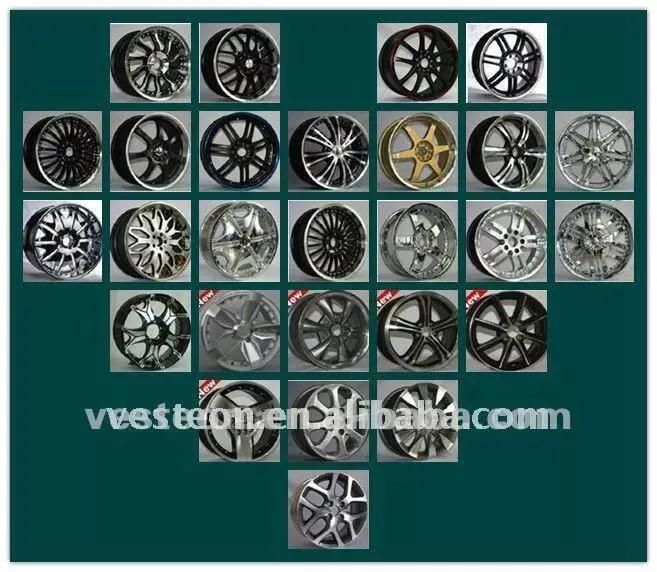 5 Star Spokes 17X7.5 17X8.5 Deep Lip Alloy Wheels Car Rims for Wholesale