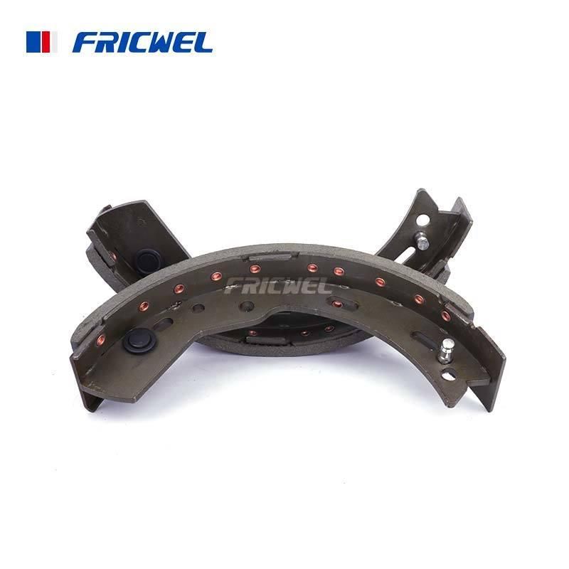 None-Dust Ceramic and Semi-Metal High Quality Car Parts Brake Shoes