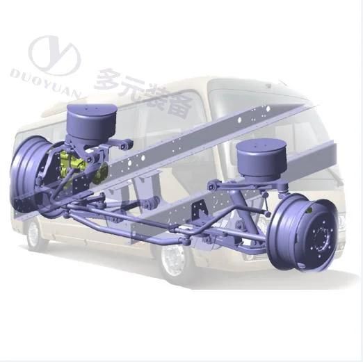 Automation Axle Assembly Double Decker Super Luxury Coach Low Floor Suspension and Assembly Axles Car Axle Assembly