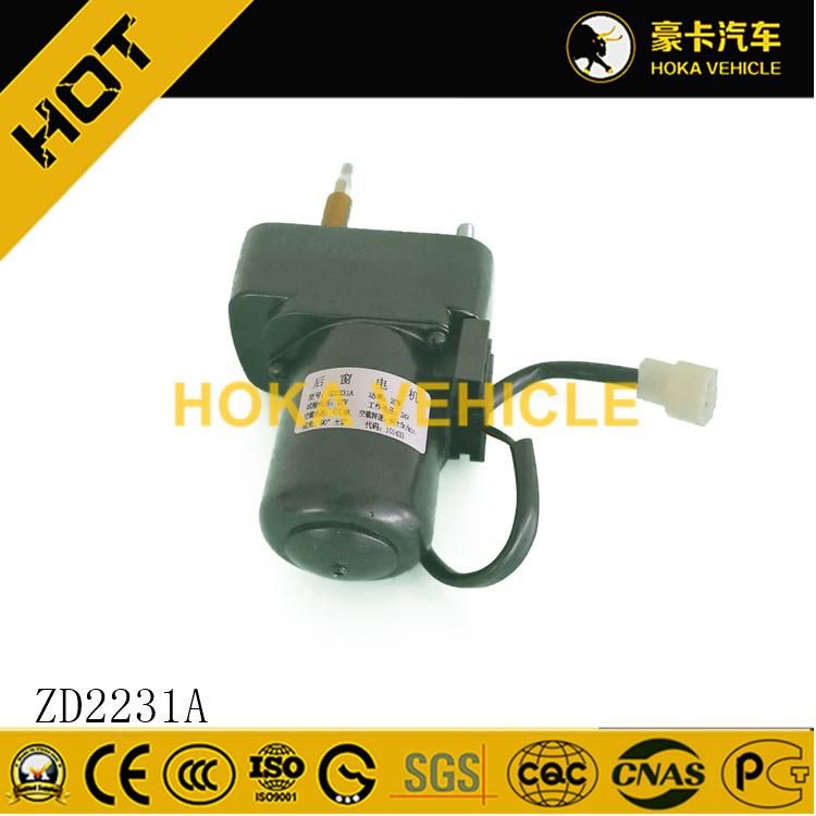 Original Wheel Loader Spare Parts Wiper Motor Zd2231A for Wheel Loader