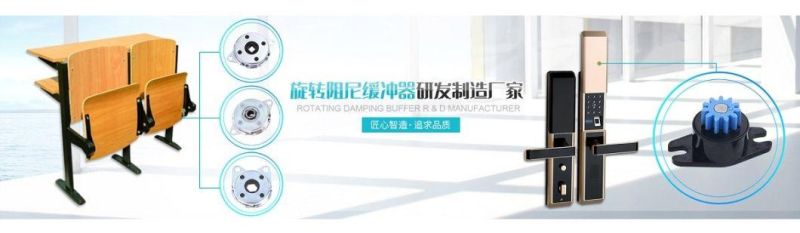 Plastic Two Way Rotational Mini Damper Soft Close Rotary Damper