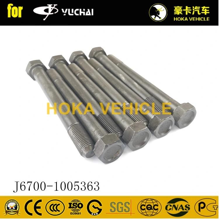 Original Yuchai Engine Spare Parts Flywheel Bolt J6700-1005363 for Heavy Duty Truck