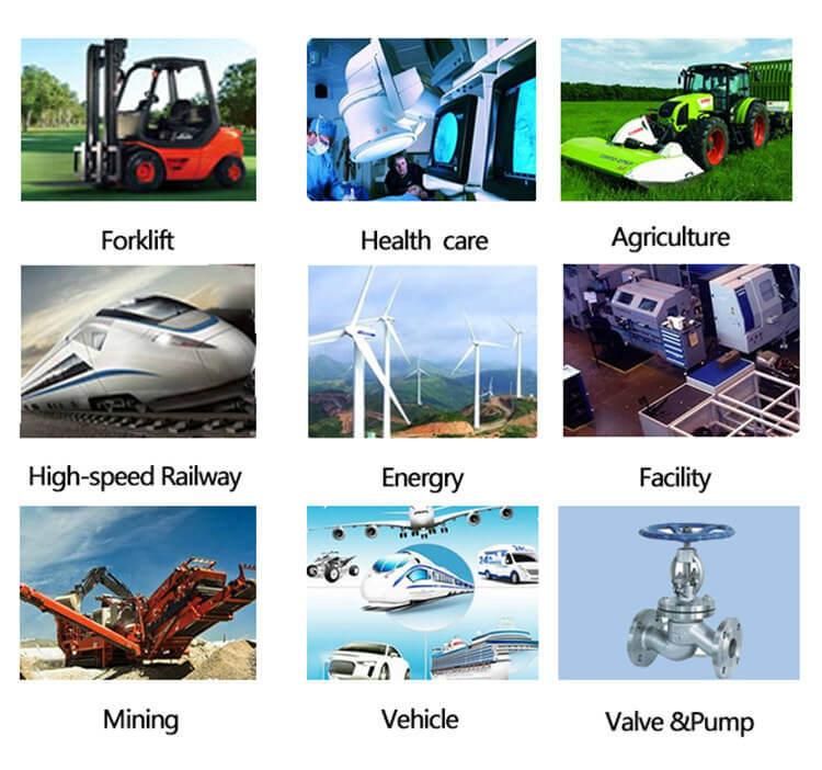 Customized Aluminum Casting Parts Used for Train Braking System, Industrial Locomotive Aluminum Parts