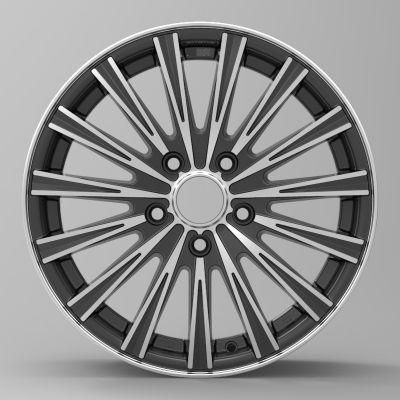 Aftermarket Replica Aluminium Alloy Wheels 13 -18 Inch Rims Parts for Passenger Cars