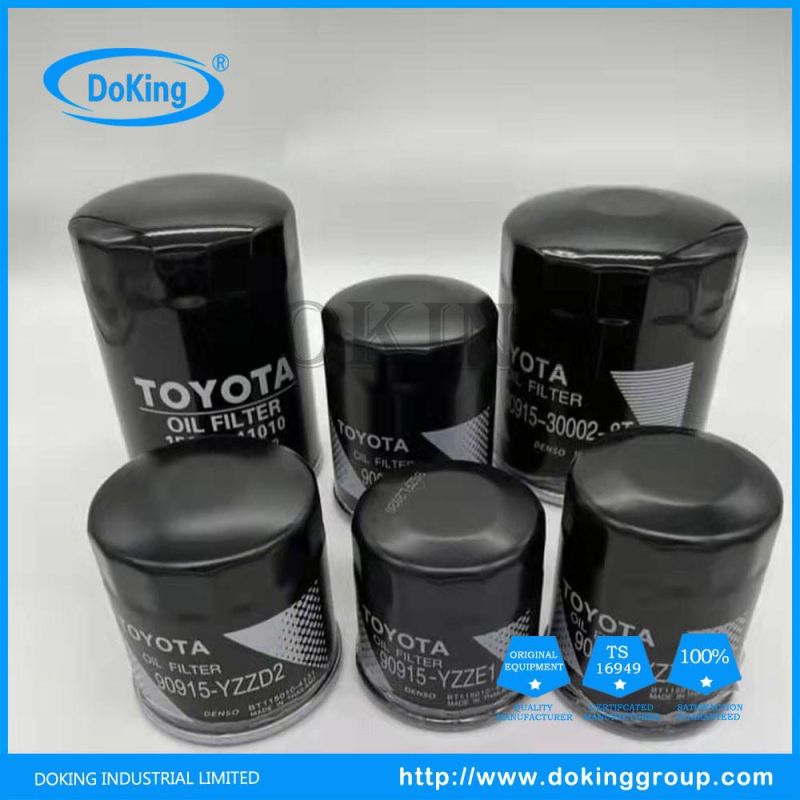 High Performance Auto Parts Oil Filter 90915-30002-8t for Toyota
