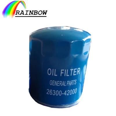 Promotional Auto Element Engine Air/Oil/Fuel/Cabin Filter 26300-4X000/26310-4A000/15607-1310 Oil Element for Hyundai Accent