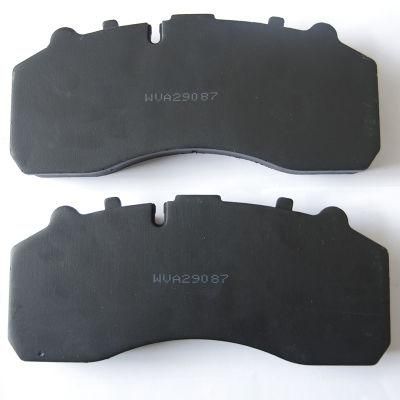 Auto Parts High Quality Performance Wva 29087 29088 Truck Brake Pads for Mac Scania Volvo Mann Sinotruck