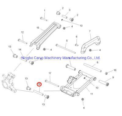 Polaris ATV Sportsman &amp; Hawkeye 5135637 Shaft - Pivot