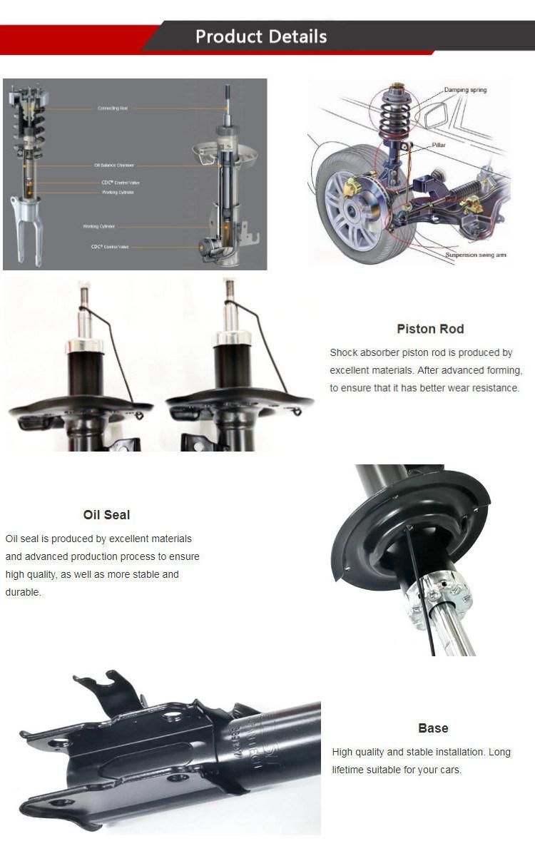 Gdst Brand Suspension Parts Car Shock Absorber 333414 333415 for Mazda