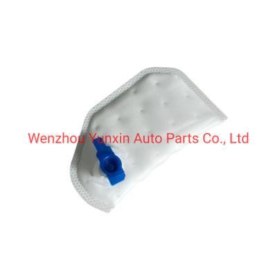 Mt10A White Motorcycle Strainer Motor Filter with Blue Injector 105*64mm
