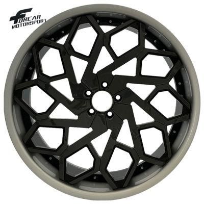 T6061-T6 Custom Forged Alloy Wheel Rims for Luxury Cars