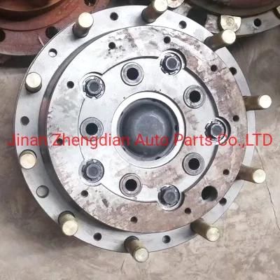 Wheel Hub Reduction Gear Wheel Rim Assy for Beiben Front Axle Drive Truck Spare Parts