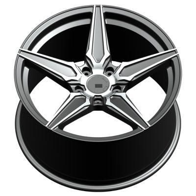 16 17 18 Inch Custom Car Alloy Wheels Concave Aluminum Wheel Rims with PCD 5*112 5*120 for Benz