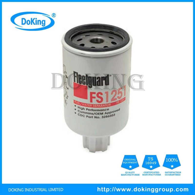 Auto Parts Oil Filter Fs19954 for Excavators