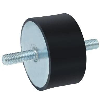 Cylindrical Mounts Rubber Buffer Bobbin or Sandwich Mounts