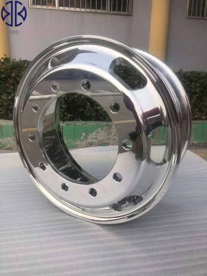 9.00X22.5 Polished Tubeless Grantee for Three Years Aluminum Alloy Truck Bus Trailer Forged Wheel Rim