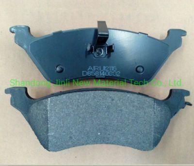 D858 Semi-Metal Brake Pads with Great Heat Resistance